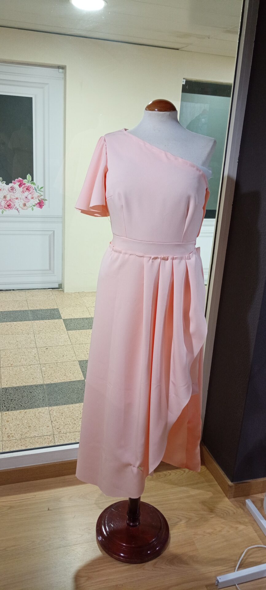 vestido rosa