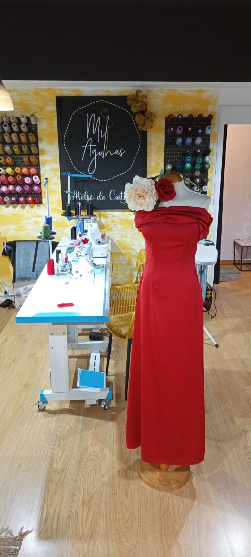 vestido vermelho