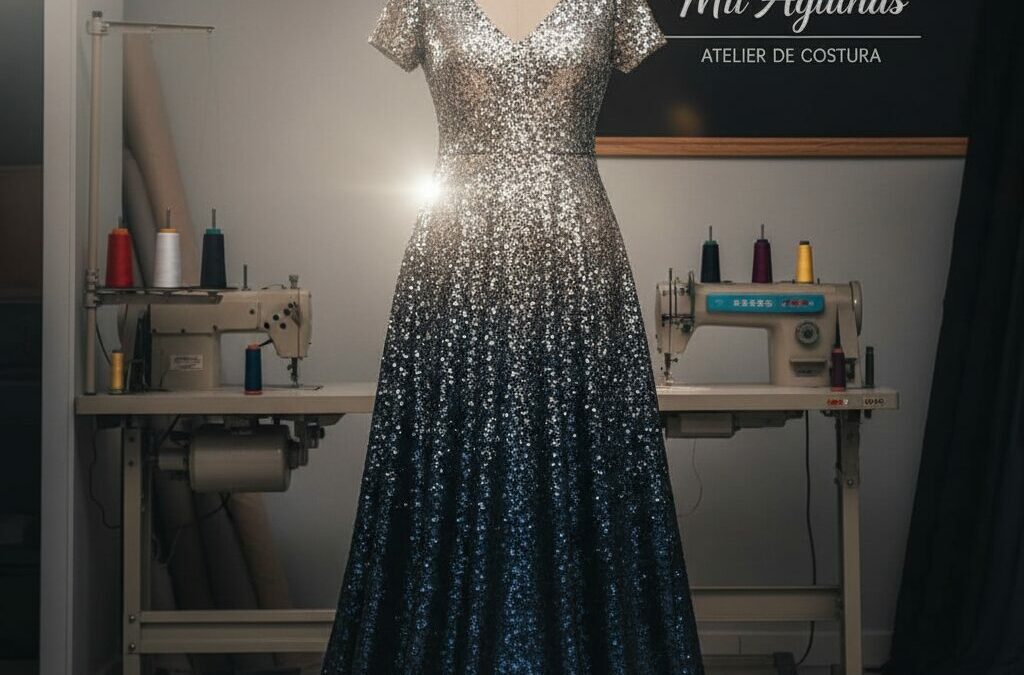 Brilhe na Celebração: O Vestido de Lantejoulas Perfeito para Casamentos
