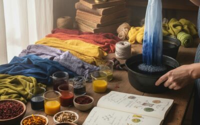 As Cores dos Tecidos: A Arte e a Ciência do Tingimento